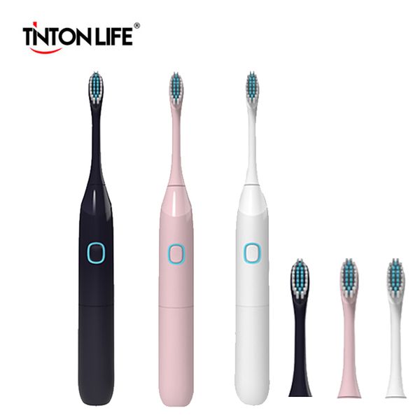 

tinton life electric toothbrush battery operated with 2 brush heads oral hygiene health products electric tooth brush