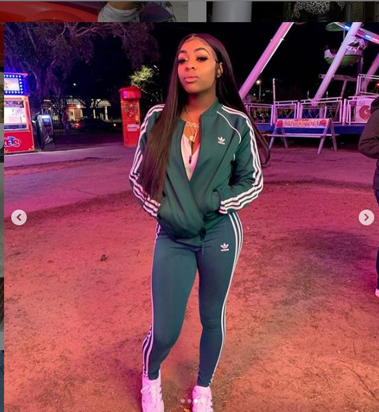 

women letter embroidery tracksuit long sleeve trend t shirt + pants leggings 2pcs set jogger outfit sportswear clothes suit ud6y, Gray