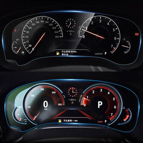 

for g30 g31 5 series car instrument panel screen protector anti scratch dashboard membrane auto interior car accessories