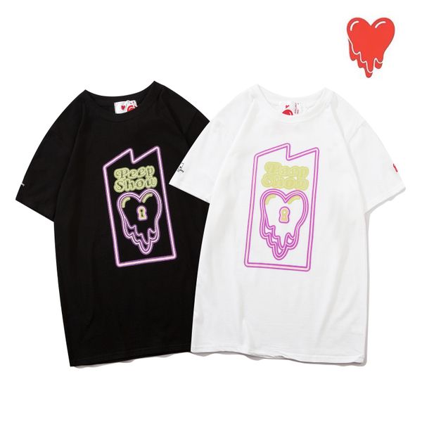 

2020ss мужчин дизайнера футболки хлопок дышащая воздуха обувь высокого качество люксового бренд частных пользовательская футболка мода случа, White;black