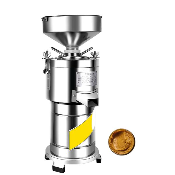 

new 220v commercial peanut butter grinder machine automatic electric sesame paste grinding milling machine for sale