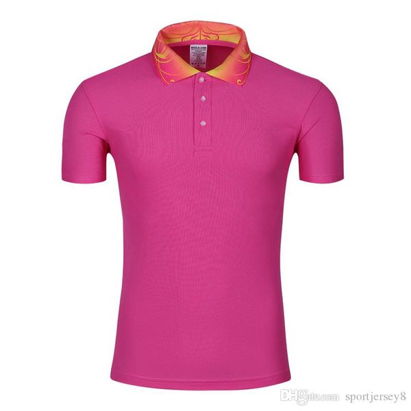 

retro men's blue and white porcelain lapel short sleeve sportswear collar pattern purple red polo uniform jh-998-096, Black