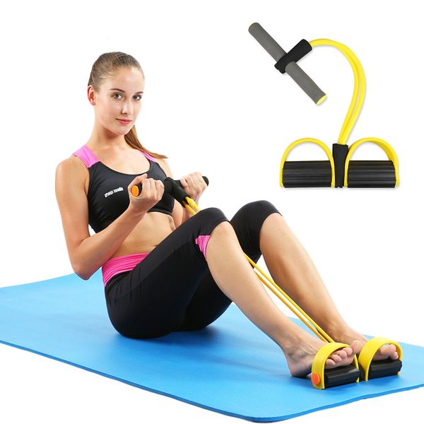 

rower belly resistance band elastic pull ropes abdominal exerciser home gym sport training elastic bands for fitness equipment