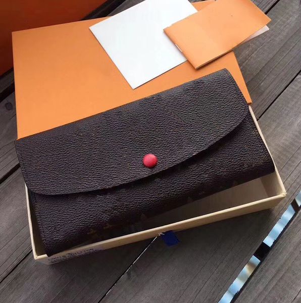 

pink sugao women wallets designer purses clutch bags luxury wallets long styles pu leather purses 60136# with box, Red;black