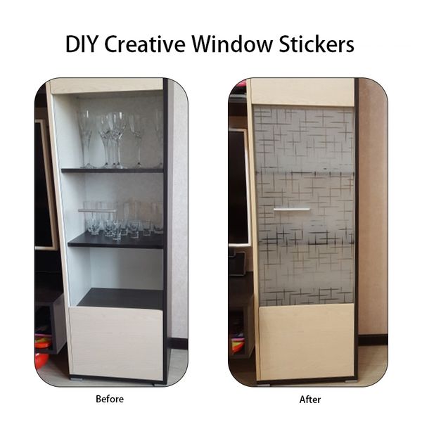 

cottoncolors waterproof window privacy films, frosted no-glue static decorative window stickers size 60 x 200cm other home decor