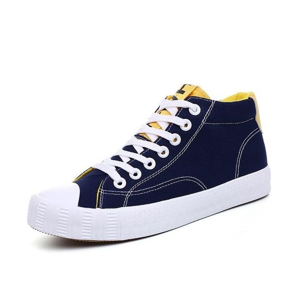 

new spring summer canvas shoes men sneakers high black shoes men casual shoes male brand fashion sneakers