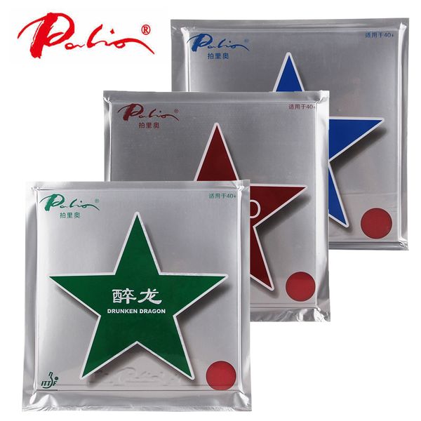 

palio amigo/ drunken dragon/ hidden dragon /table tennis rubber with sponge for new material 40+ seamless
