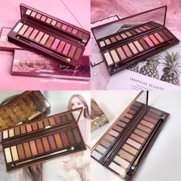 

12 color matte eye shadow nude matte eyeshadow natural heat cherry nudes eye colour palette