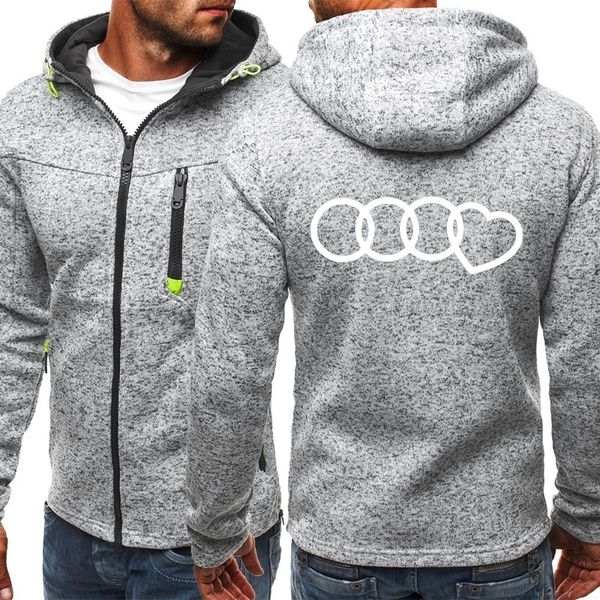 

2019 solid printed hoodies cardigan men fashion zipper thin hoodie coat men casual long sleeve sweatshirts male jackets, Black