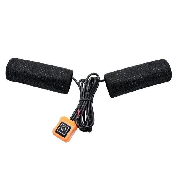 

12v motorcycle handlebars electric warmer universal motorbike handle heating pads 10s quick heat adjustable temperature