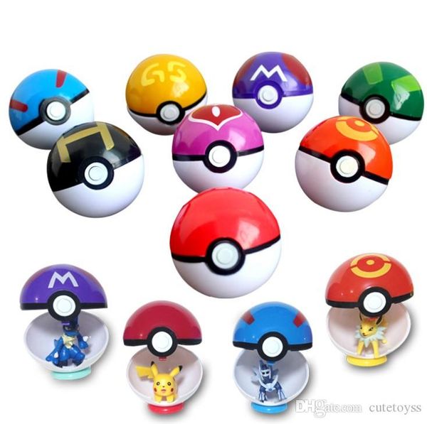 

nicegift 30pcs classic action anime figures with ball fairy super ball master ball kids toys gift
