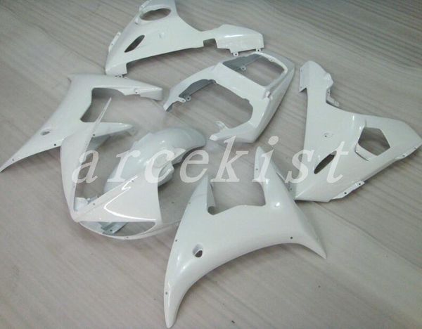 

новые обтекатели abs для мотоцикла yamaha yzf-r6 2003 2004 2005 yzf r6 03 04 05 yzf600 yzfr6 03-05 комплект обтекателей все белое