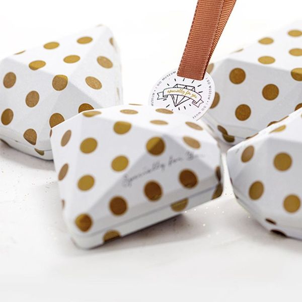 

5шт алмазная форма конфеты ювелирные изделия монета контейнер для хранения случае олова коробка держатель e65b