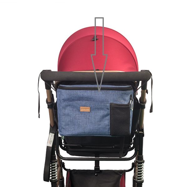 

stroller accessories denim organizer storage bag baby carriage cup hook for babyzen yoyo yoya and more pram