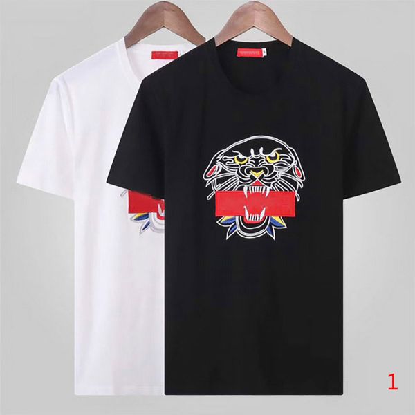 

designer men's t-shirts fashion letter print mens brand casual t shirts breathable men crew neck tees 4 styles size -3xl-2 da20423, White;black