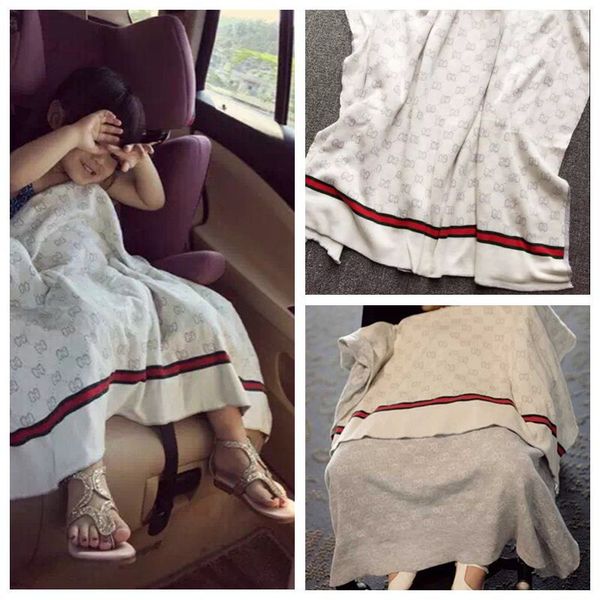 

90*120cm baby blanket knitted newborn swaddle wrap blankets super soft toddler infant bedding quilt for bed sofa basket stroller