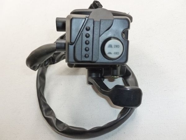 

new grizzly 660atv thumb throttle lever control 4x4 switch fits yamaha grizzly 660atv 4wd 02-08 kodiak 4wd 03-06