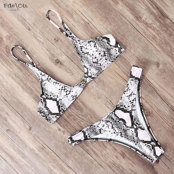 

Sexy Push Up Bikini 2019 Halter Hollow Out Women Swimwear Swimsuit Solid Biquinis Beachwear Female Bathing Suit Sunbath