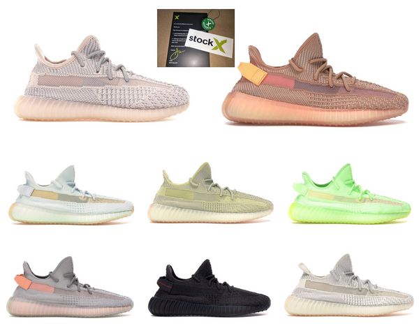 

stock x antlia lundmark synth 3m reflective black kanye west clay mens running shoes hyperspace true form women designer sneakers with box