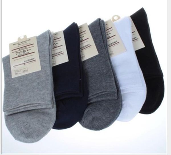 

sports cotton socks pure cotton men's socks, Black