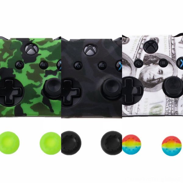 

mxfat silicone protective skin case camouflage xbox water x s controller protector one transfer printing for cover grips caps