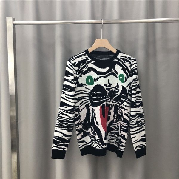 

luxurious italy brands design gc hoodie long sleeve crewneck sweater sweatshirt fashion tiger head pullover hoodie outdoor sweatshirt, Blue;black