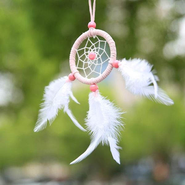 

car pendant feather cashmere dream catcher hanger art craft home ornament auto rearview mirror decoration accessories gifts
