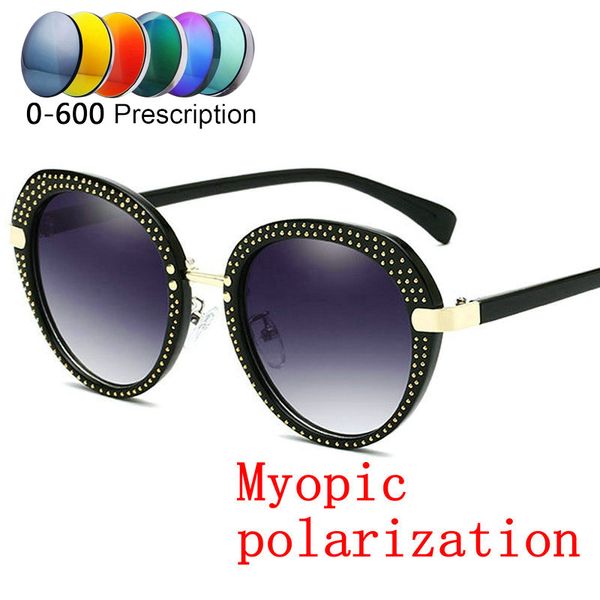 

2019 new women fashion vintage round oversized frame sunglasses crystal diamond rhinestone bling sunglass color lens shades fml, White;black