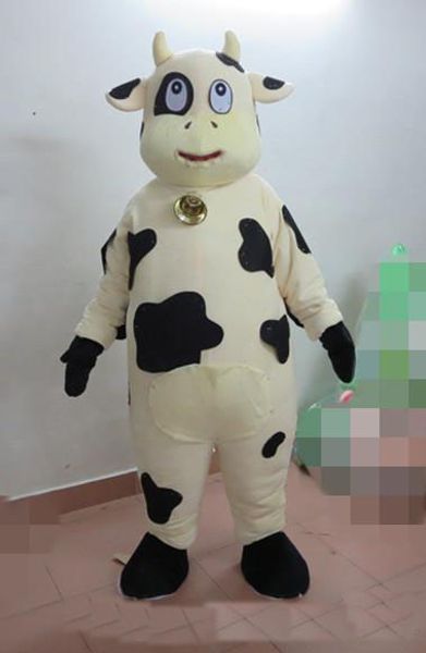 

2019 costumes size cow mascot costume for halloween event, Red;yellow