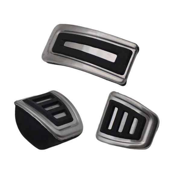 

3pcs car stainless steel brake pedals set for bora jetta golf iv jetta mk4