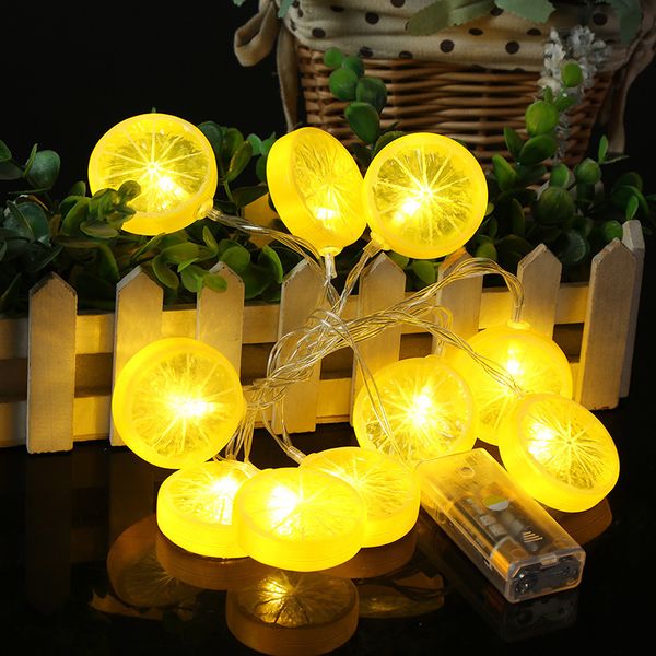 

room decoration led lamp string orange young yellow orange christmas lights fruits lamp string party wedding conference hall arrangement