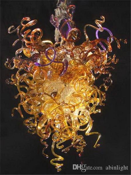 

mouth blown glass chandelier style modern art l decorative crystal led chandelier