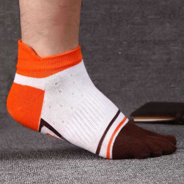 

5 pair /sets parties new brand five finger socks summer cotton sock mens teen breathable enkelsok5 styles, Black