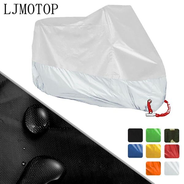

motorcycle cover dustproof waterproof sun block protector case tent for pcx 125 150 versys 650 klz1000 z400, Black