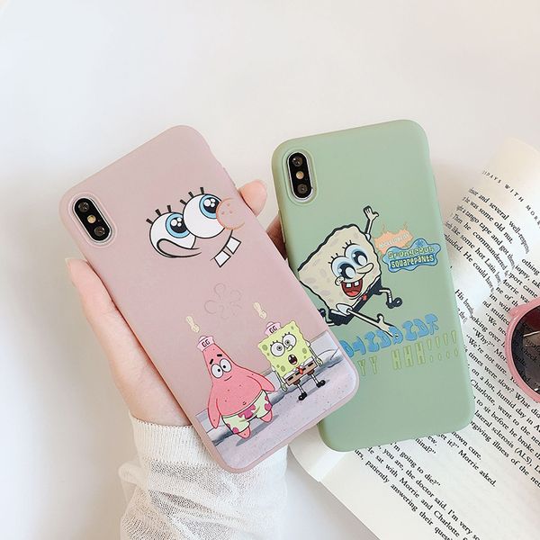 

for iphone xs max xr phone case cartoon of many mixed 6 7 8 x plus matte soft tpu all-inclusive cell phone cases