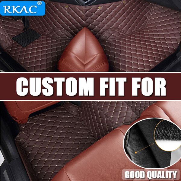 

rkac custom car floor mats for isuzu all models d-max mu-x same structure interior car accessorie styling floor mat