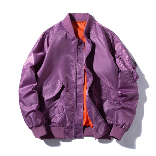 

moruancle men's hi street bomber jackets and coats male streetwear varsity baseball jacket outerwear mandarin collar size s-xxxl, Black;brown