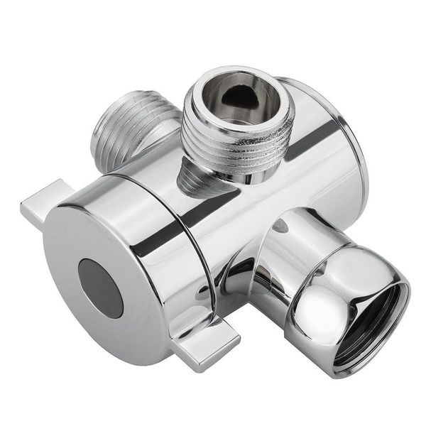 

new 1/2 inch 3-way t-adapter diverter valve adjustable shower head arm mounted diverter valve bathroom hardware accessory