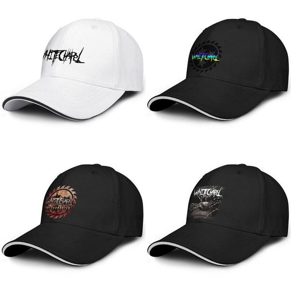 

whitechapel poster music fashion baseball sandwich hat fit truck driver cap logo 2012 sign american live2013, Blue;gray