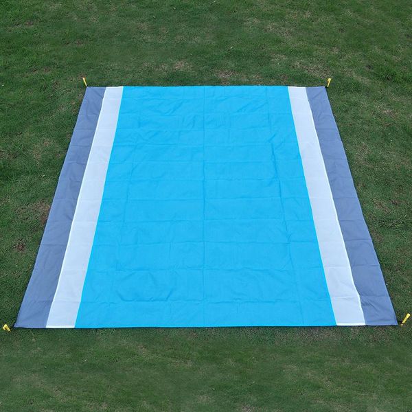 

portable magic sandless beach mat outoor travel waterproof beach towel foldable camping tent sleeping bed mattress picnic mat