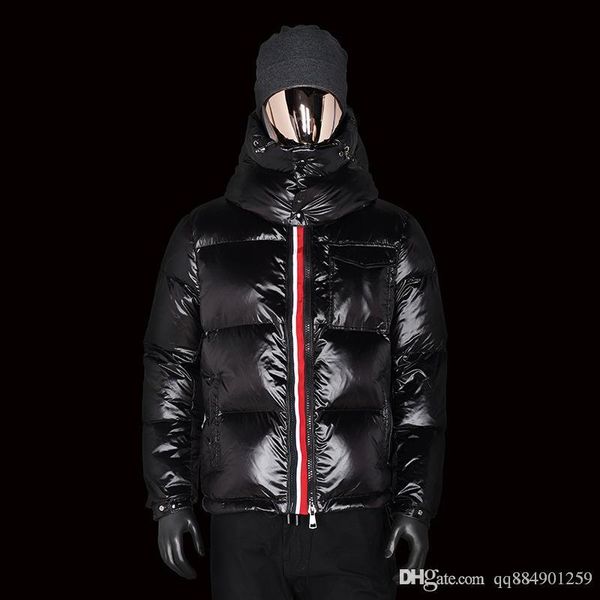 

2019 luxury jacket parka men women classic casual down jacket coats mens outdoor warm feather winter jacket coat mens winter jackets, Black
