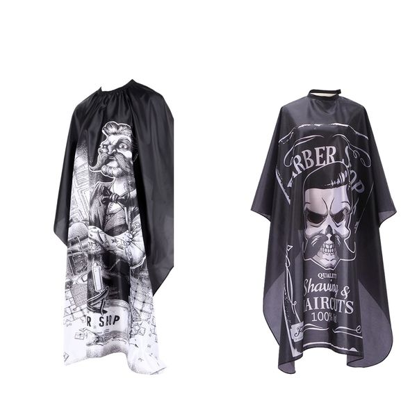 

2pcs professional hair cut cape gown waterproof hairdressing dyeing aprons