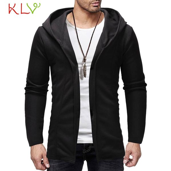 

men jacket winter hoodie cardigan coat trench 2018 new brand warm long casual manteau homme hiver plus size 18nov28, Black;brown