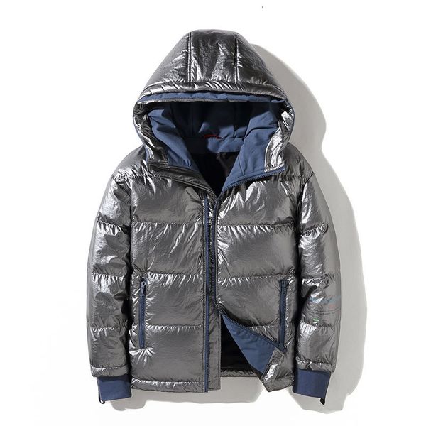 

пуховики мужчины даже hat winter 2019 light лапшой tide brand мужская одежда сыпучие легкомысленная handsome зимняя одежда сыпучие пальто, Black