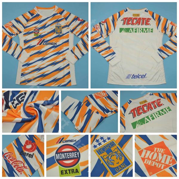 

Long Sleeve Tigres UANL Soccer Jersey Men MEXICO Club LIGA MX GIGNAC PIZARRO VARGAS CARIOCA Football Shirt Kits Uniform Custom Name Number