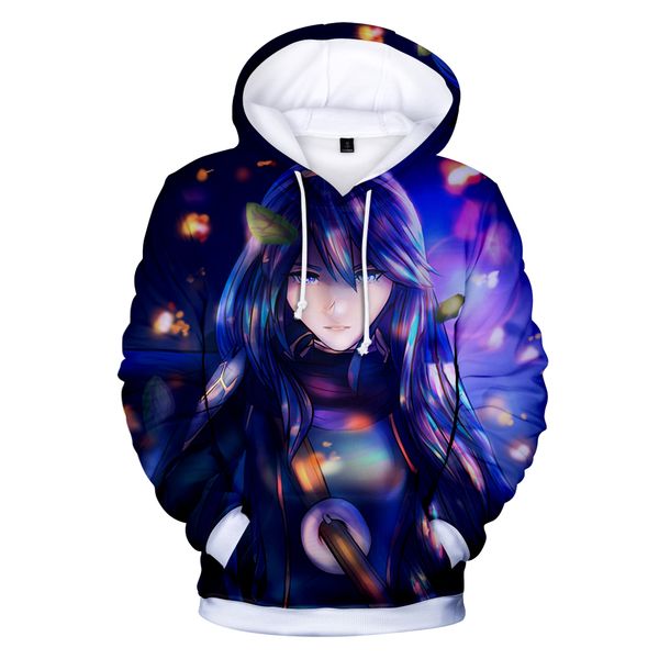 

lucina 3d printed 2018 new fashion hoodies women/men long sleeve casual style hooded sweatshirts trendy streetwear hoodies, Black