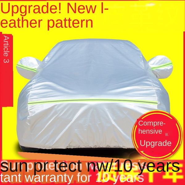 

modern figure car clothes car cover four seasons universal sunshade, heat insulation, rain and snow dust protection