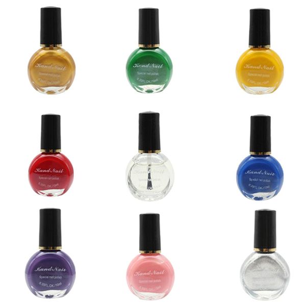 

new 10ml 26 colors printing nail polish nail art stamping polish sweet style stamp plate print manicure