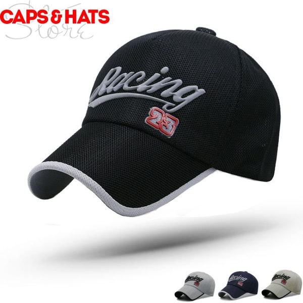 

2019 racing baseball cap 23 letters moto gp motorcycle racing hat f1 golf trucker hats bone moto men hat, Blue;gray