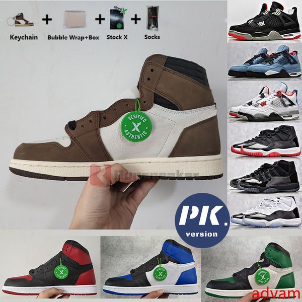 

with stock x pk version basketball shoes 1 travis scotts 4 what the bred cactus jack 6s travis scotts 11 concord 45 men trainer sneaker